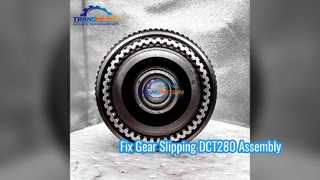 Dongfeng DCT280 Rakitan Transmisi Kopling Ganda Basah 7 Kecepatan