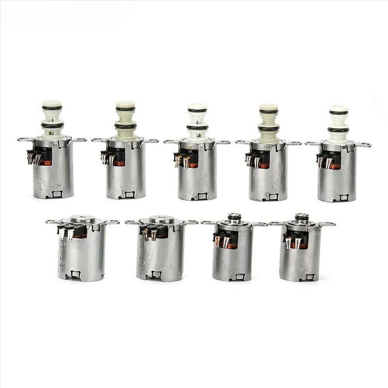 6DCT450 Transmission Solenoid Kit 9PCS/1Set 6 Speed Suit Untuk Ford Galaxy Focus Mondeo