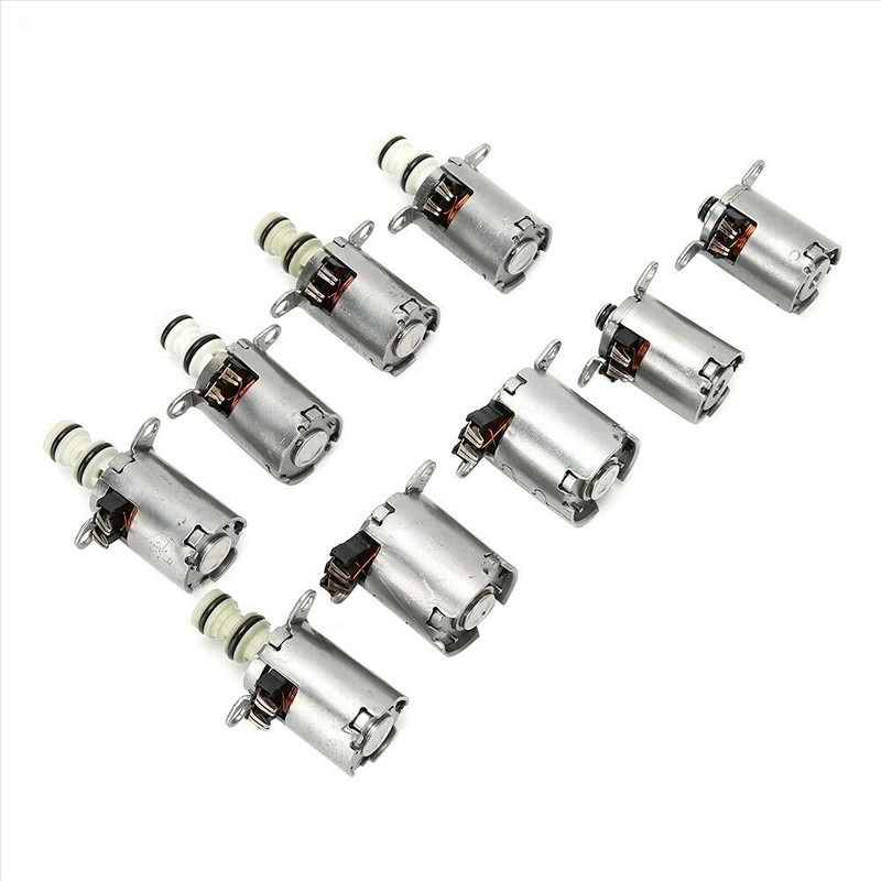 6DCT450 Transmission Solenoid Kit 9PCS/1Set 6 Speed Suit Untuk Ford Galaxy Focus Mondeo