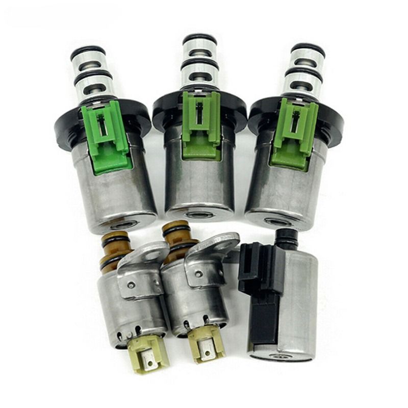 48420K-R 4F27E 6 Pcs/1 Set Transmission Solenoid Kit Fit Untuk Mazda 2 3 5 6 CX-7 MPV