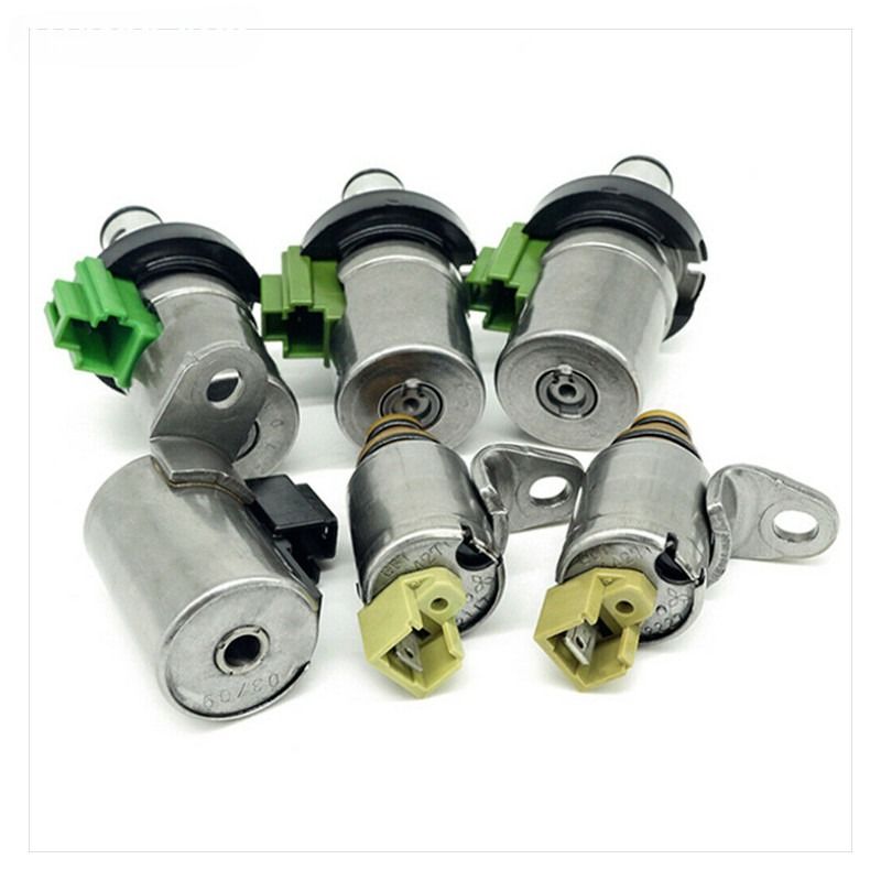 48420K-R 4F27E 6 Pcs/1 Set Transmission Solenoid Kit Fit Untuk Mazda 2 3 5 6 CX-7 MPV