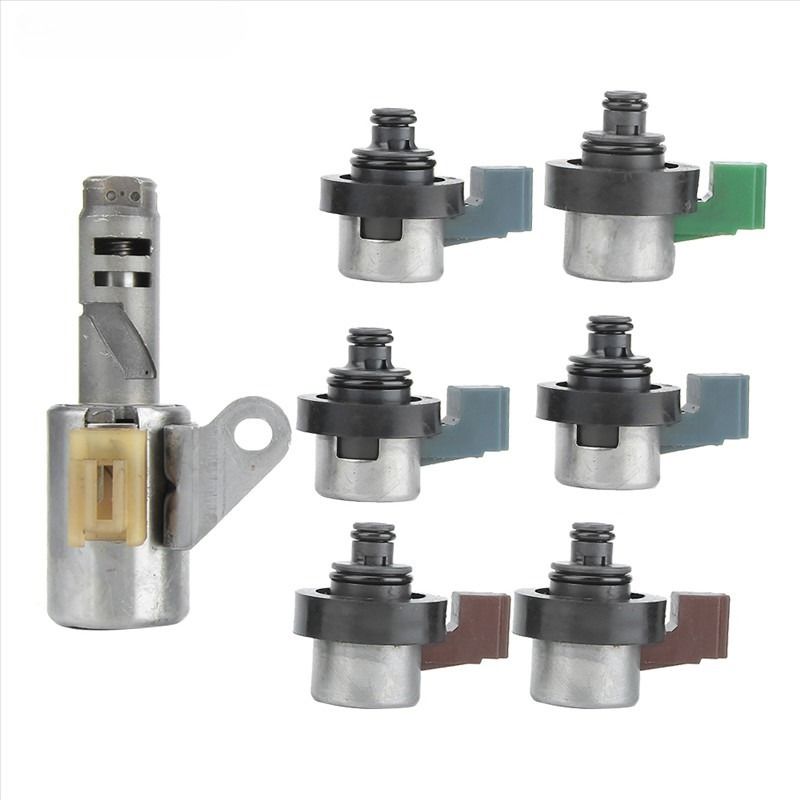 7Pcs/Set Transmisi Otomatis Shift Solenoid 31705AA440 untuk Subaru Forester Outback 31705AA441 31705AA4419L