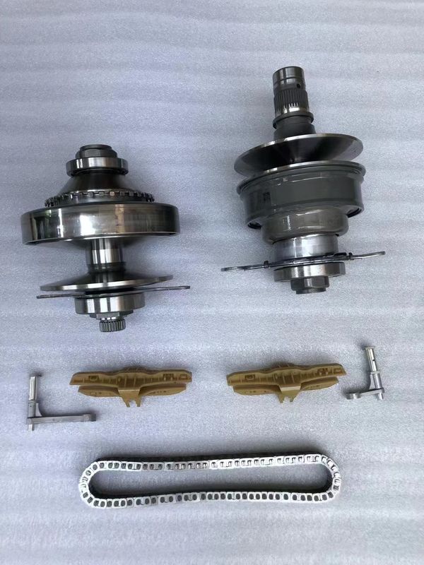 digunakan TR580 CVT set katrol dengan sabuk rantai 31012AA010 32462AA020 untuk Subaru 2011-2018 OUTBACK EXIGA LEGACY FORESTER WRX